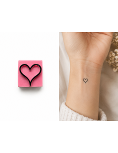 Tatouage Temporaire , Ephemere Petit Coeur D'Amour Pierre à Tatouer