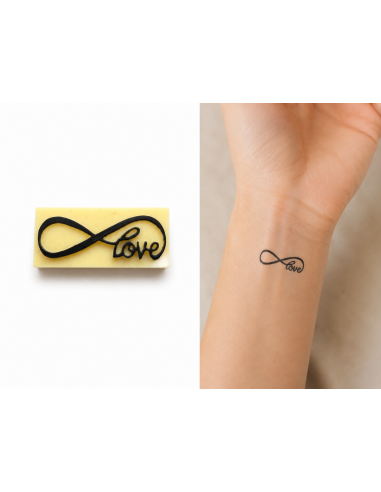 Tatouage Temporaire,Infini Love,Pierre A Tatouer, Un Amour A L'Infini